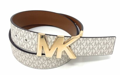 Michael Kors Signature Reversible Buckle Belt