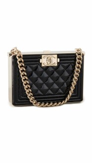 CHANEL Boy Chain Box Minaudiere